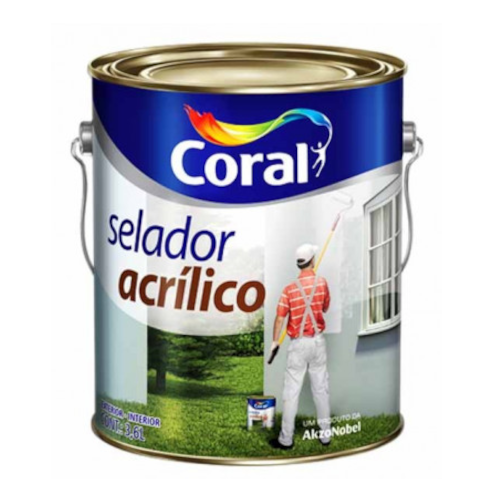 Selador Acrílico de 3,6L Coral
